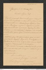 Nachlass Franz Steindachner, Brief von Giuseppe Nicoló an Franz Steindachner (20.10.1911), Inv.Nr. 363.05, Seite 1